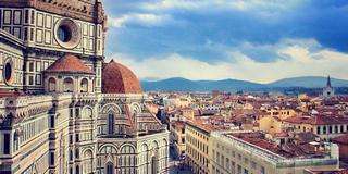 Firenze - Cattedrale di Santa Maria del Fiore - Scorcio sulla città