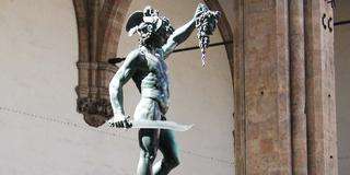 Firenze - Statua di Perseo e Medusa