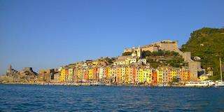 Portovenere - Vista del borgo dal mare